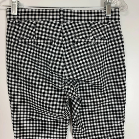 Gap Gingham  Skinny Stretch Ankle Pant Women’s Size 0 Classic Career work wear - Picture 7 of 11